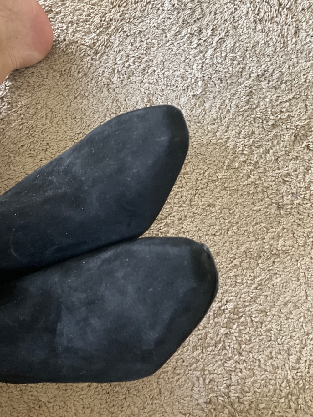 Veronica Beard Kelby Suede Side Zip Kitten Heel Ankle Boots in black - Picture 4 of 10